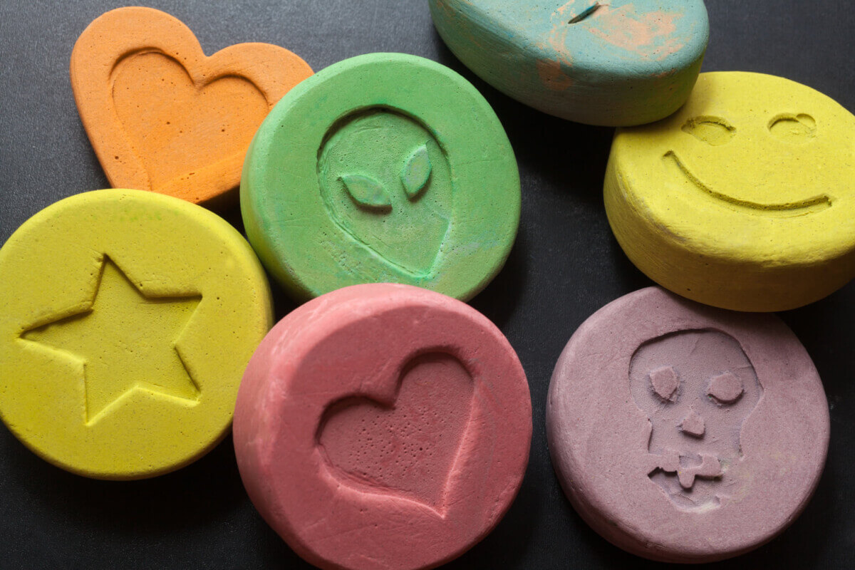 Ecstasy, MDMA, Molly pills