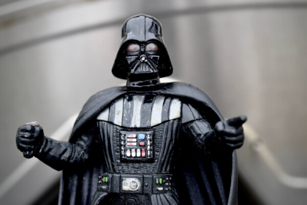 Darth Vader figure from Star Wars