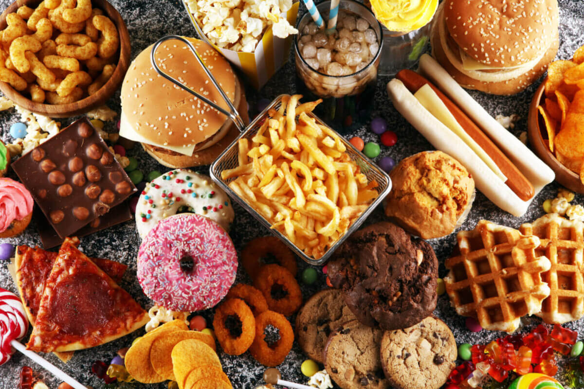 Unhealthy processed food