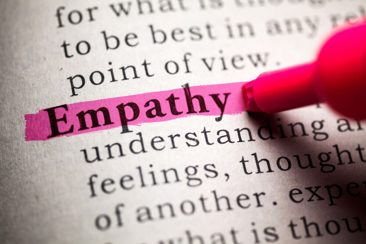 Empathy in dictionary