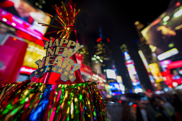 Happy New Year from Times Square