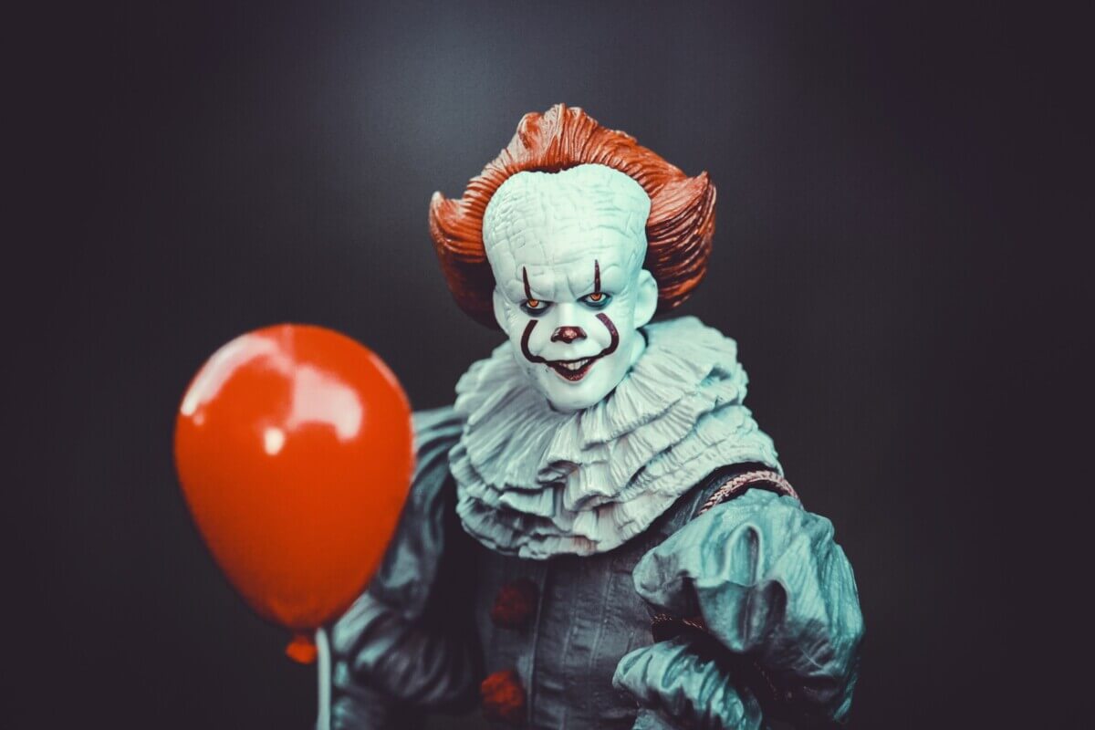 Pennywise the Clown of Stephen King's “It”