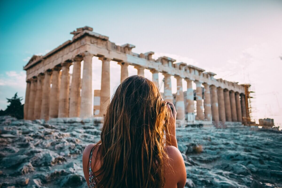 El Parthenon en Grecia