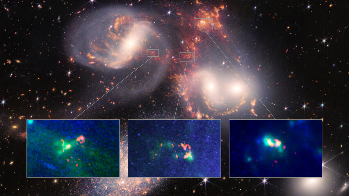 Stephan’s Quintet galaxies