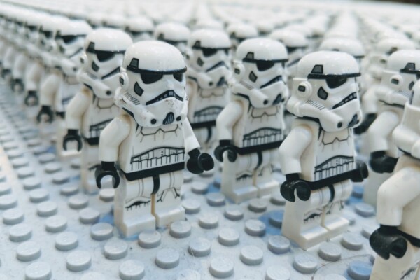 Lego Star Wars storm troopers