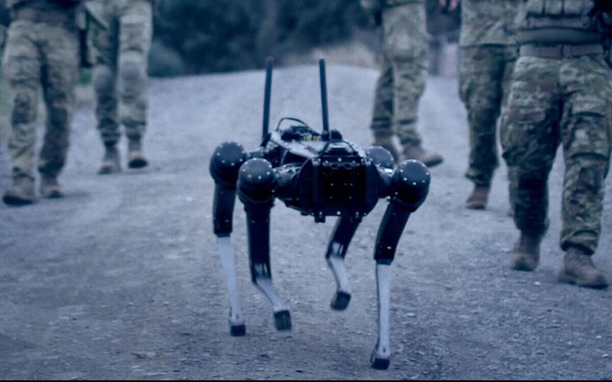 Mind-controlled robot dog
