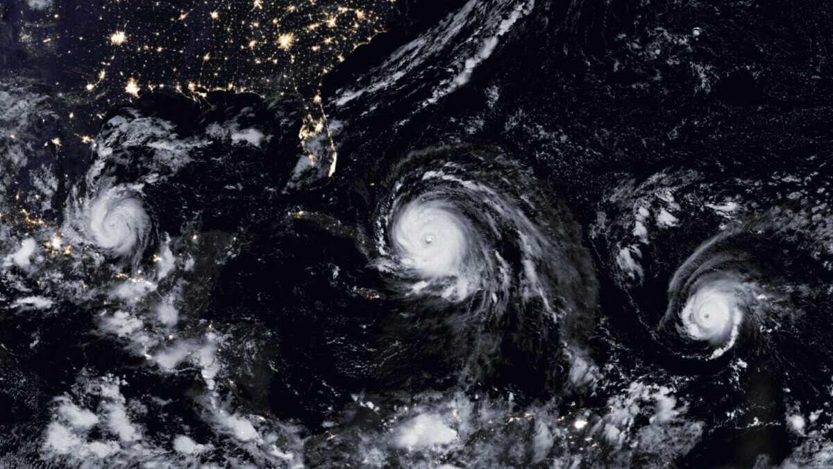 NASA tropical storms