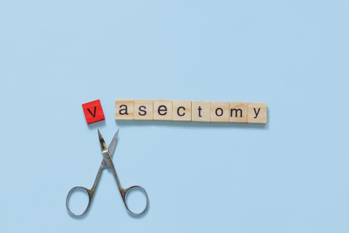 Vasectomy concept