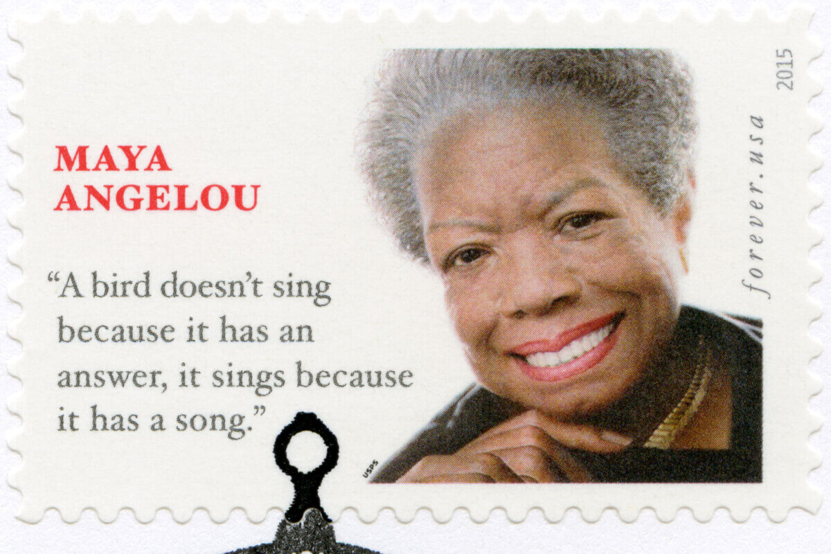 Maya Angelou stamp