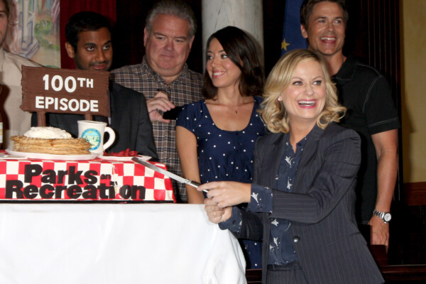 "Parks And Recreation" 100th Episode Celebration at CBS Studios in 2013 in Studio City, CA