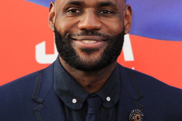 LeBron James at the premiere of "Space Jam: A New Legacy" in Los Angeles 2021