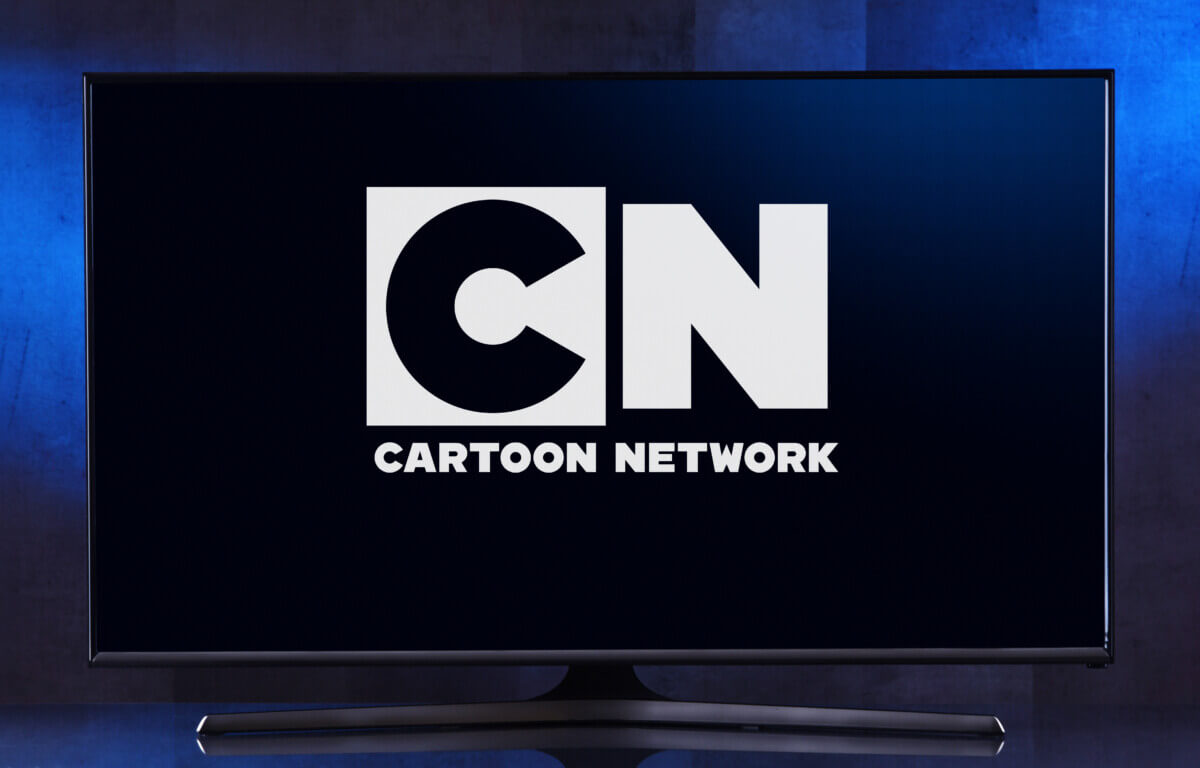 Cartoon Network logo on a TV