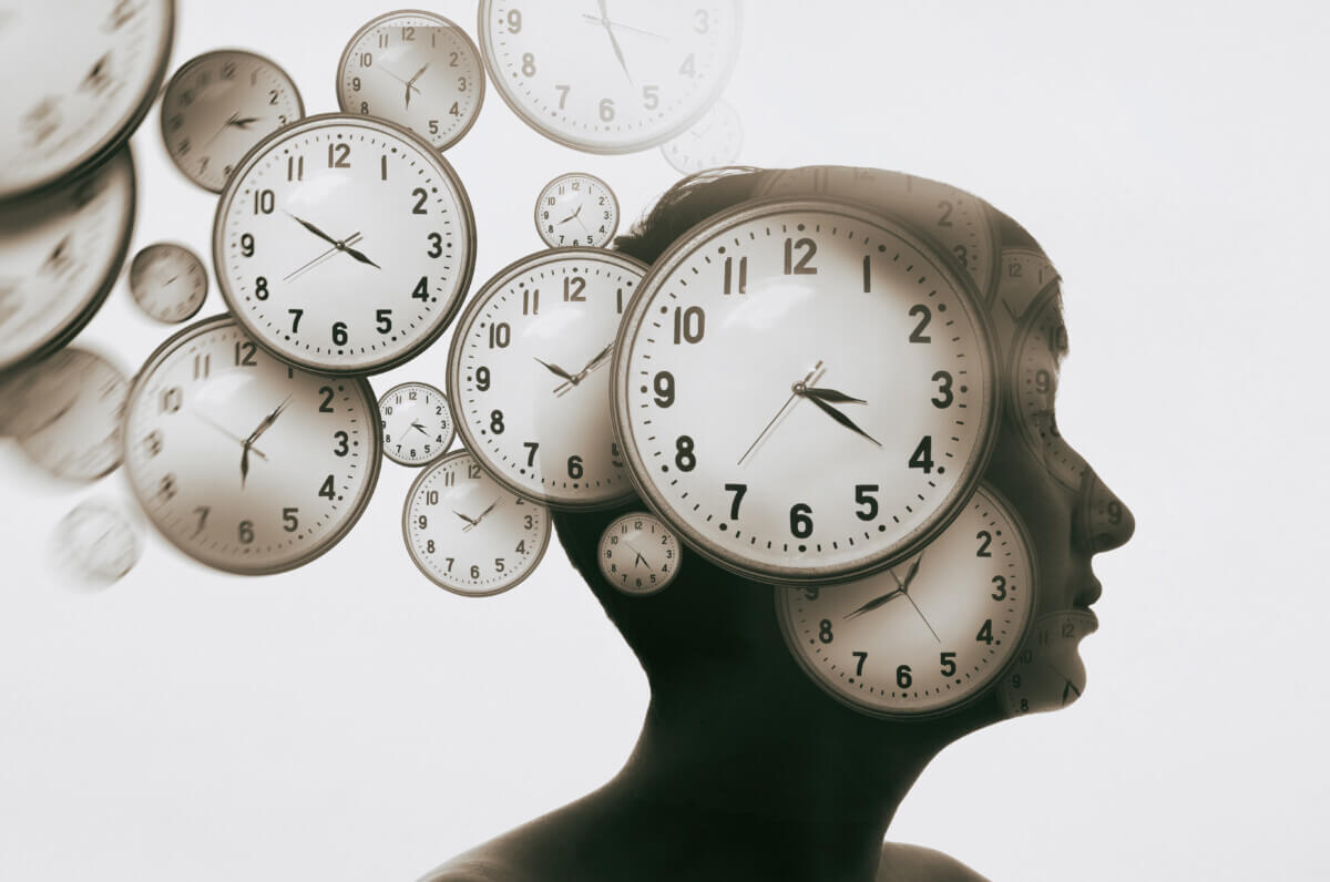 Aging illustration via clocks in the brain