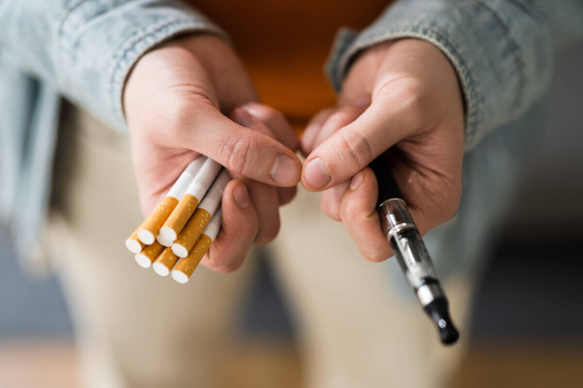 Tobacco cigarettes and E Cigarettes