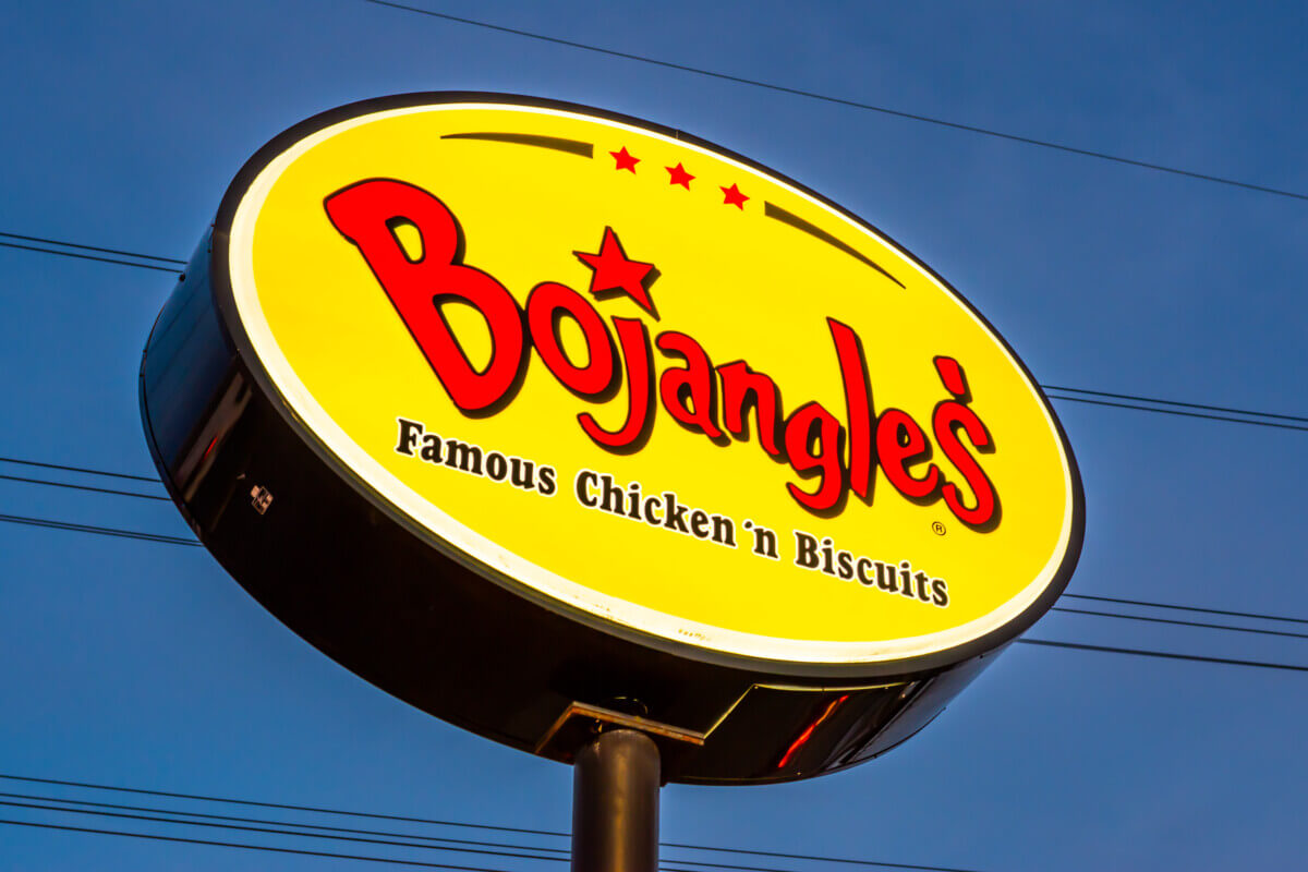 Bojangles' sign