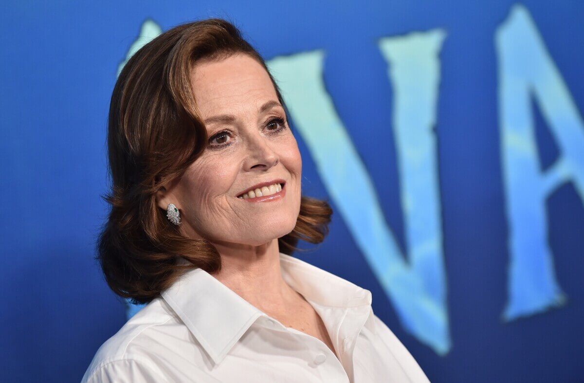 Sigourney Weaver arrives for the “Avatar The Way of Water” Hollywood Premiere in 2022