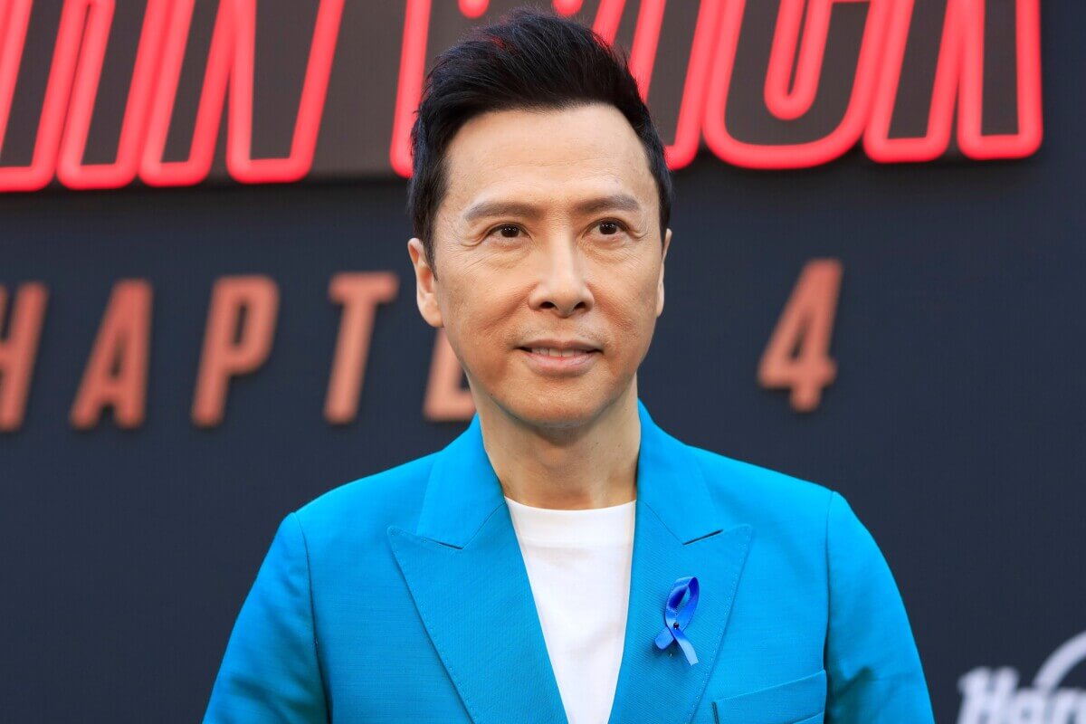 Donnie Yen at the Premiere of Lionsgate's “John Wick: Chapter 4” in 2023