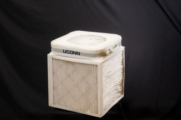 inexpensive do-it-yourself (DIY) “Corsi-Rosenthal Box” air purifier