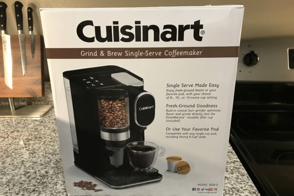 Cuisinart Single Serve Coffee Maker and Coffee Grinder