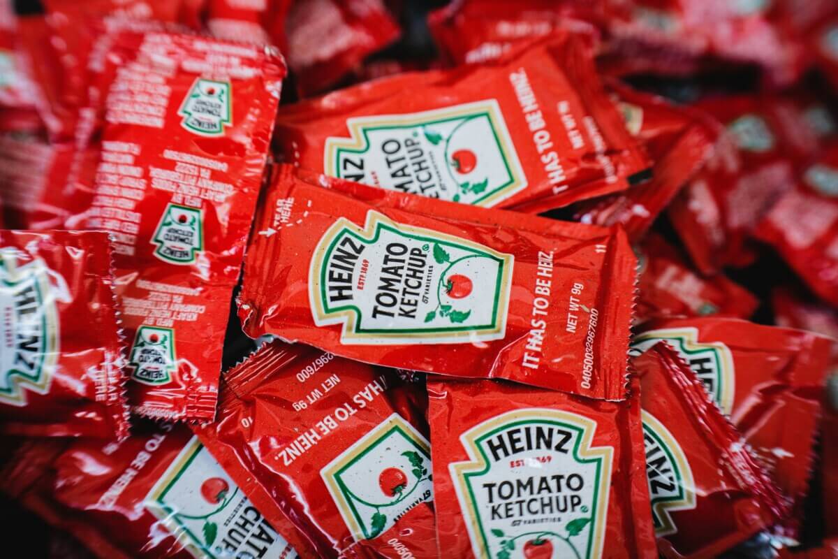 Heinz ketchup packages