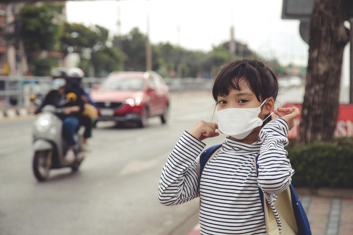 child smog mask
