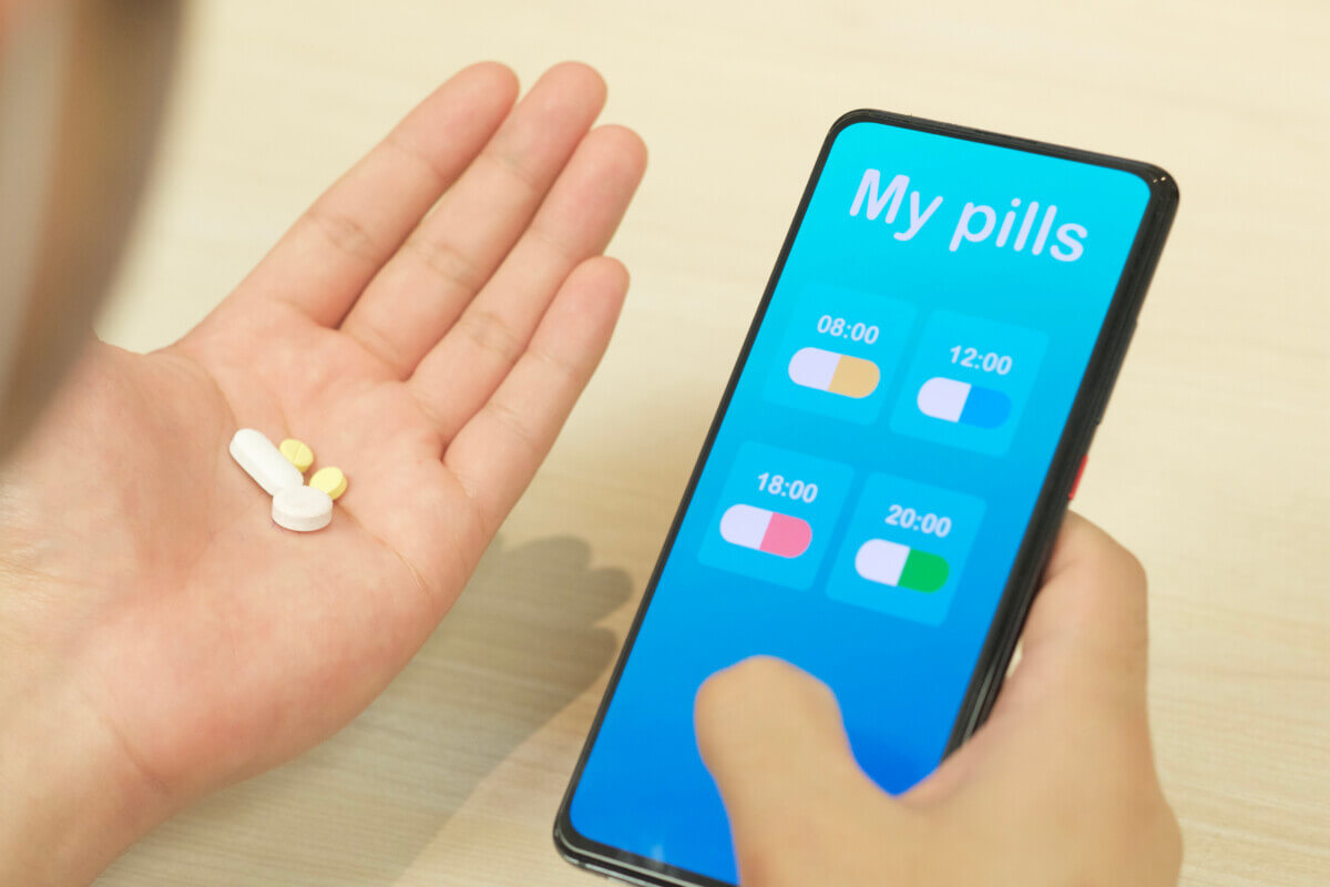 mobile app reminder pills