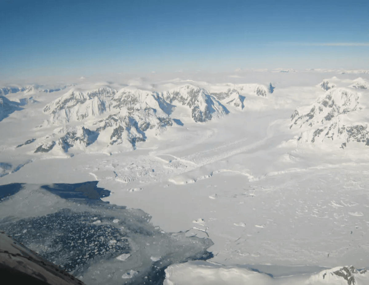 Ice in Antarctic