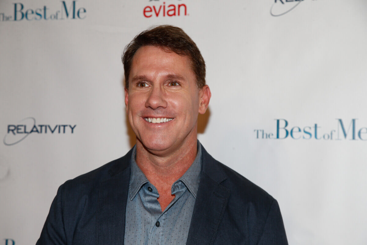 Nicholas Sparks attending the premiere of “The Best of Me” in 2014