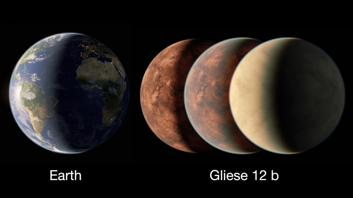 Gliese 12 b’s estimated size may be as large as Earth or slightly smaller — comparable to Venus in our solar system.